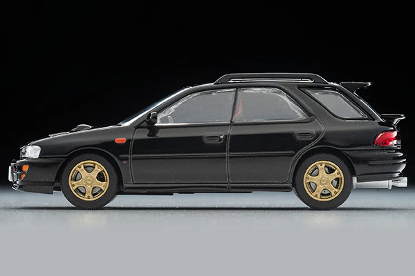 TOMYTEC TLVN 1/64 Subaru Impreza Pure Sports Wagon WRX STi Ver.V (Black) 1998 LV-N281d - Image 6