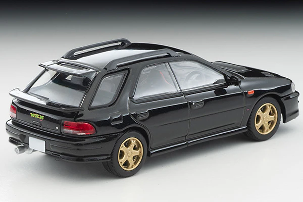 TOMYTEC TLVN 1/64 Subaru Impreza Pure Sports Wagon WRX STi Ver.V (Black) 1998 LV-N281d - Image 7