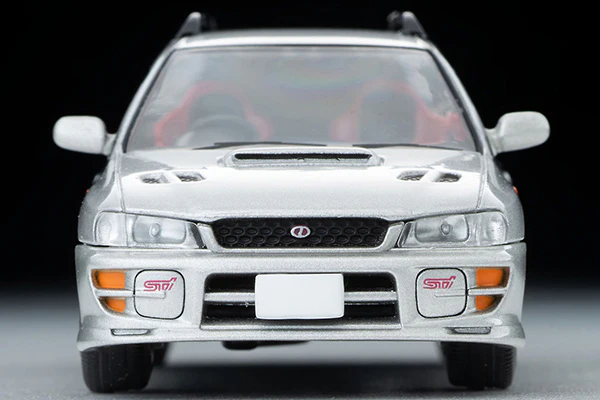 TOMYTEC TLVN 1/64 Subaru Impreza Pure Sports Wagon WRX STi Ver.V (Silver) 1998 LV-N281c - Image 3