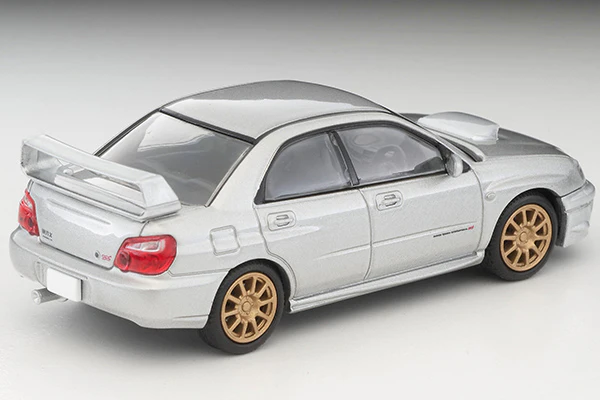 TOMYTEC TLVN 1/64 Subaru Impreza WRX STi (silver) 2003 LV-N336b - Image 2
