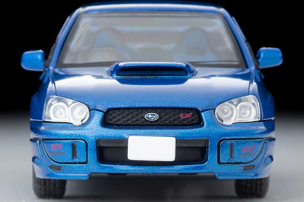 TOMYTEC TLVN 1/64 Subaru Impreza WRX STi (blue) 2003 LV-N336a - Image 3