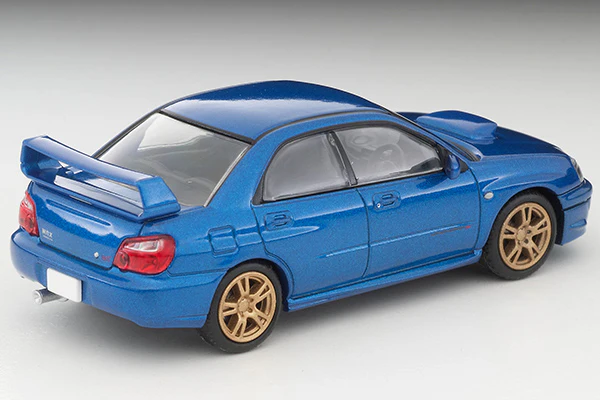 TOMYTEC TLVN 1/64 Subaru Impreza WRX STi (blue) 2003 LV-N336a - Image 4
