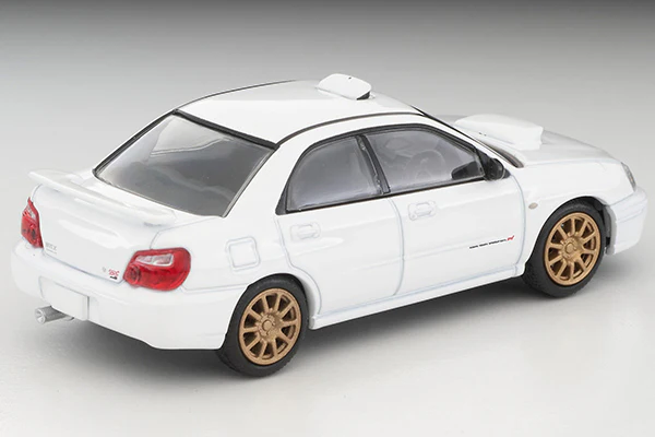 TOMYTEC TLVN 1/64 Subaru Impreza WRX STi spec C (white) 2003 LV-N337a - Image 4