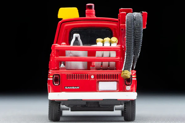 TOMYTEC TLV 1/64 Subaru Sambar Pump Fire Engine (with figure) LV-68c - Image 5