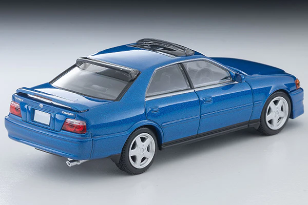 TOMYTEC TLVN 1/64 Toyota Chaser 2.5 Tourer V (Blue) 1998 LV-N224e - Image 3