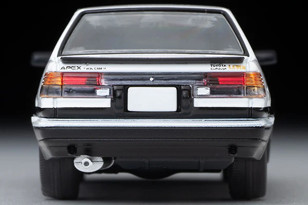 TOMYTEC TLVN 1/64 Toyota Corolla Levin 2-door GT-APEX 1985 (white/black) LV-N304c - Image 3