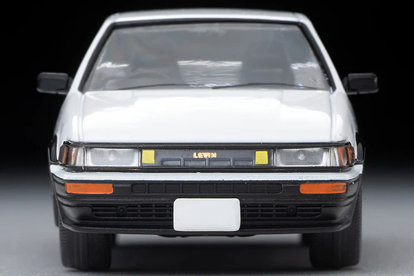 TOMYTEC TLVN 1/64 Toyota Corolla Levin 2-door GT-APEX 1985 (white/black) LV-N304c - Image 4