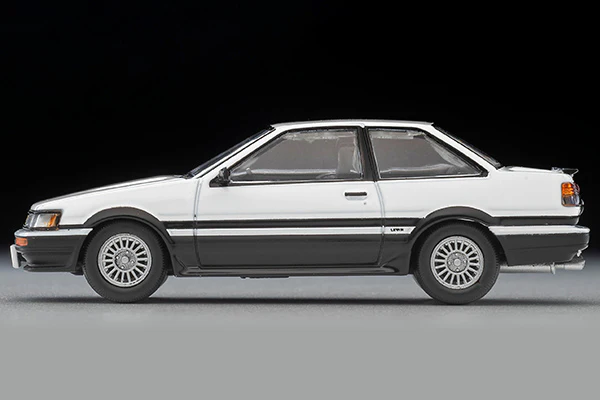 TOMYTEC TLVN 1/64 Toyota Corolla Levin 2-door GT-APEX 1985 (white/black) LV-N304c - Image 5