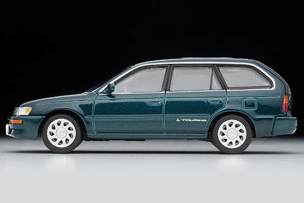 TOMYTEC TLVN 1/64 Toyota Corolla Wagon L Touring Green 1996 LV-N287b - Image 4