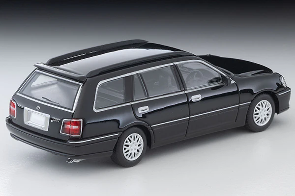 TOMYTEC TLVN 1/64 Toyota Crown Estate Athlete V (black) 2001 LV-N355b - Image 2