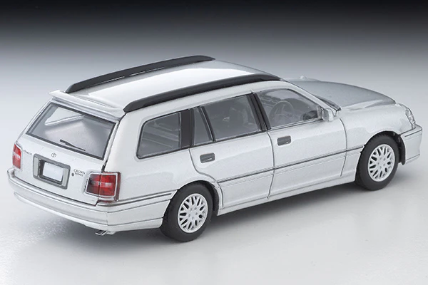 TOMYTEC TLVN 1/64 Toyota Crown Estate Athlete V (Silver) 2001 LV-N355a - Image 2