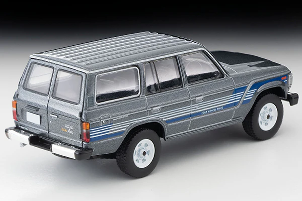 TOMYTEC TLVN 1/64 Toyota Land Cruiser 60 GX Gray Metallic LV-N291a - Image 2