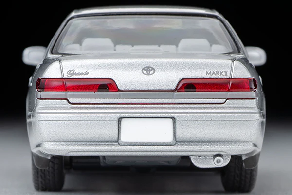 TOMYTEC TLVN 1/64 Toyota Mark II 2.0 Grande (Silver) 1998 LV-N311b - Image 2