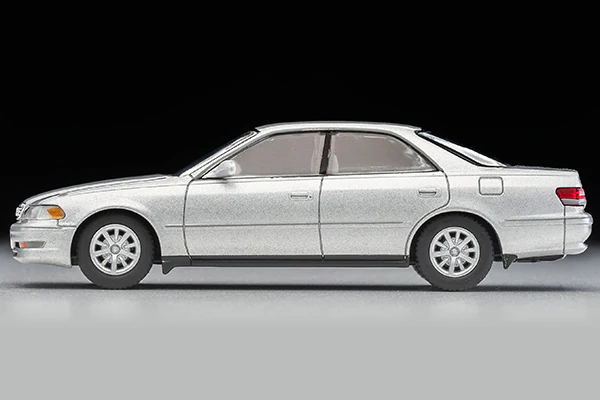 TOMYTEC TLVN 1/64 Toyota Mark II 2.0 Grande (Silver) 1998 LV-N311b - Image 4