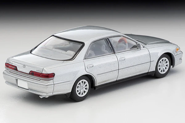 TOMYTEC TLVN 1/64 Toyota Mark II 2.0 Grande (Silver) 1998 LV-N311b - Image 5