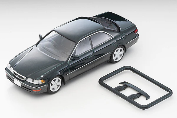 TOMYTEC TLVN 1/64 Toyota Mark II 2.5 Tourer V (Dark Green/Gray) 1998 LV-N299b - Image 2