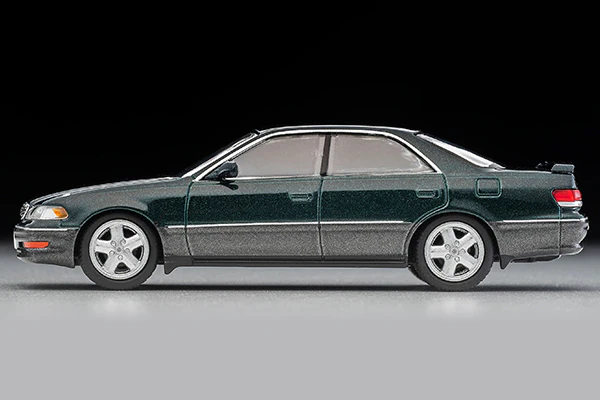TOMYTEC TLVN 1/64 Toyota Mark II 2.5 Tourer V (Dark Green/Gray) 1998 LV-N299b - Image 5