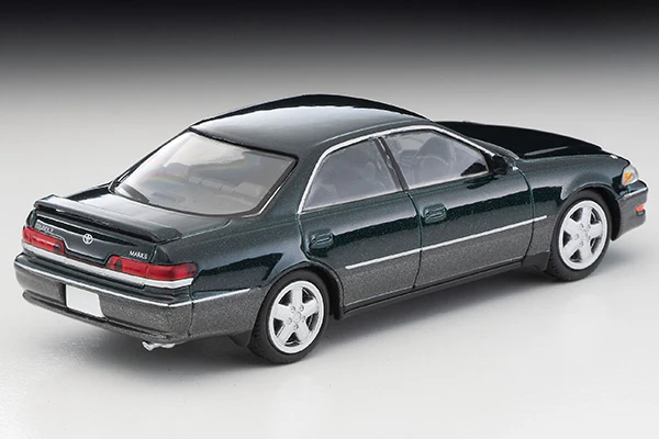 TOMYTEC TLVN 1/64 Toyota Mark II 2.5 Tourer V (Dark Green/Gray) 1998 LV-N299b - Image 6