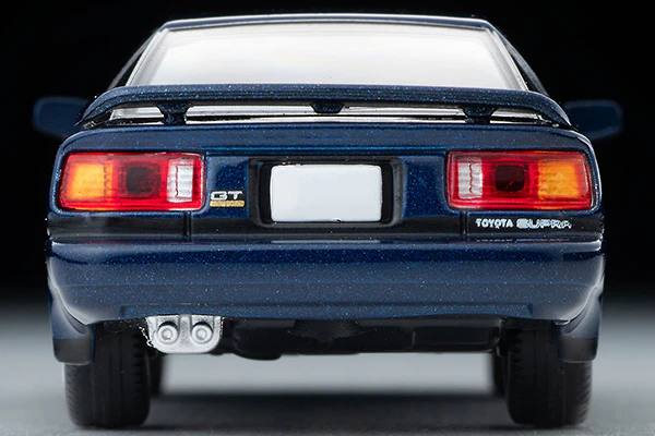 TOMYTEC TLVN 1/64 Toyota Supra 2.0 GT Twin Turbo (Navy Blue) 1987 LV-N106f - Image 2