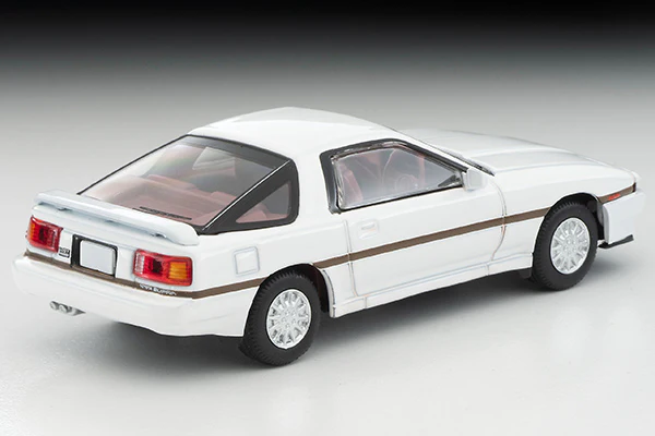 TOMYTEC TLVN 1/64 Toyota Supra 3.0 GT Turbo (white) 1986 LV-N106e - Image 6