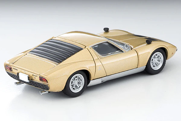 TOMYTEC TLVN 1/64 LV Lamborghini Miura S Gold - Image 2