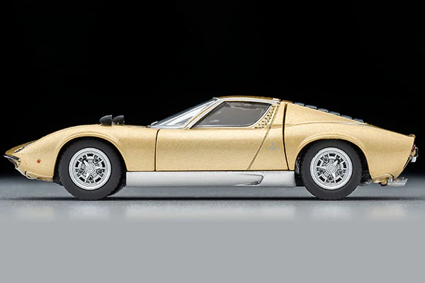 TOMYTEC TLVN 1/64 LV Lamborghini Miura S Gold - Image 3