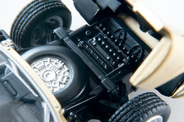 TOMYTEC TLVN 1/64 LV Lamborghini Miura S Gold - Image 4
