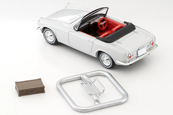 TOMYTEC Tomica Limited Vintage 1/64 Honda S600 Open Top (White) LV-199a - Image 2