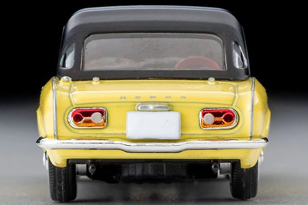TOMYTEC Tomica Limited Vintage 1/64 Honda S800 Closed Top (Yellow) LV-200b - Image 2