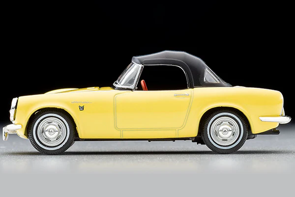 TOMYTEC Tomica Limited Vintage 1/64 Honda S800 Closed Top (Yellow) LV-200b - Image 4