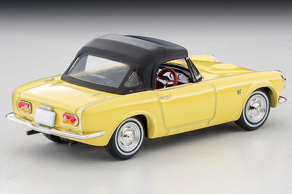 TOMYTEC Tomica Limited Vintage 1/64 Honda S800 Closed Top (Yellow) LV-200b - Image 5