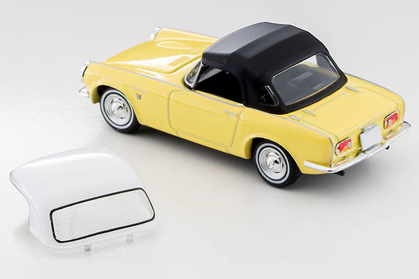 TOMYTEC Tomica Limited Vintage 1/64 Honda S800 Closed Top (Yellow) LV-200b - Image 6