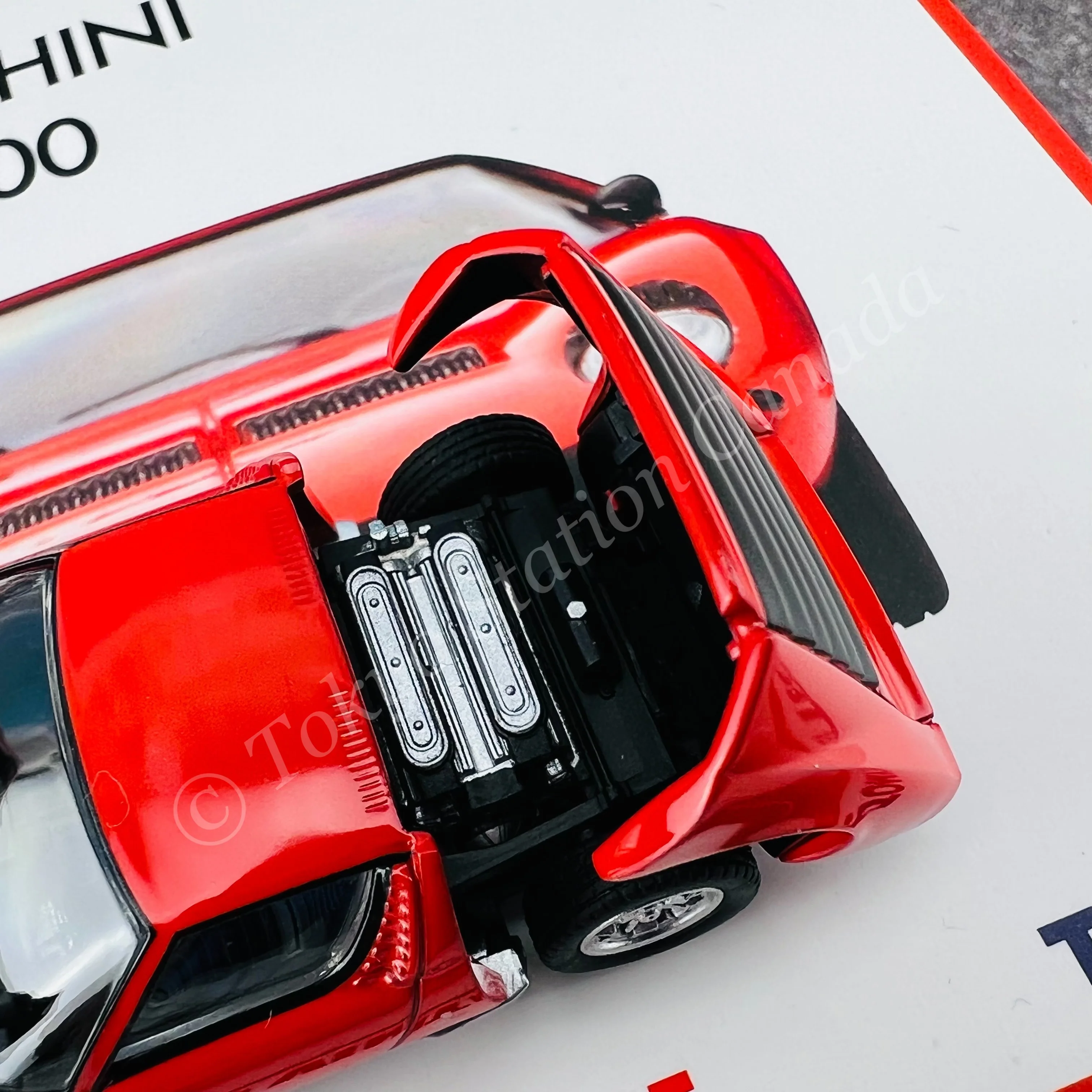 TOMYTEC Tomica Limited Vintage 1/64 LV Lamborghini Miura SV (Red) - Image 5