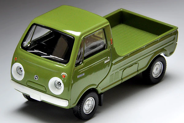Tomytec Tomica Limited Vintage 1/64 Mazda Porter Cab one side open Green LV-185a - Image 5