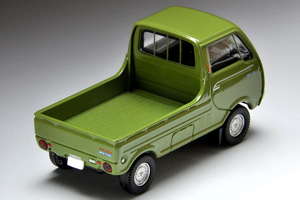 Tomytec Tomica Limited Vintage 1/64 Mazda Porter Cab one side open Green LV-185a - Image 6