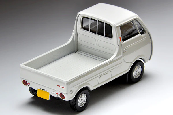 Tomytec Tomica Limited Vintage 1/64 Mazda Porter Cab one side open White LV-185b - Image 6