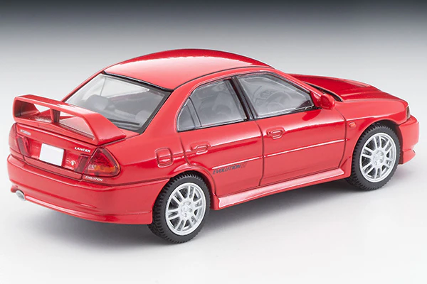 TOMYTEC Tomica Limited Vintage Neo 1/64 Mitsubishi Lancer GSR Evolution IV (Red) LV-N186d - Image 3