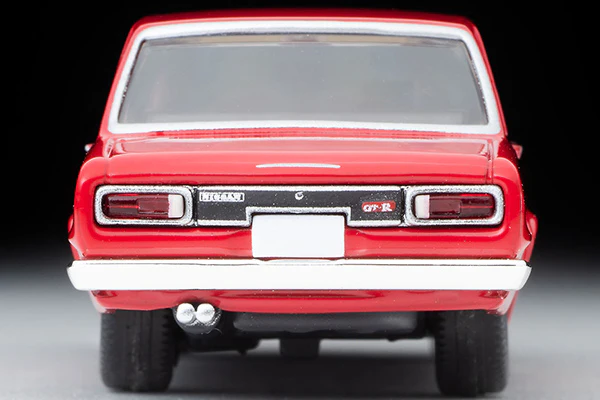 TOMYTEC Tomica Limited Vintage 1/64 Nissan Skyline 2000GT-R (Red) 1969 LV-176c - Image 2