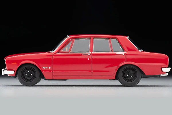 TOMYTEC Tomica Limited Vintage 1/64 Nissan Skyline 2000GT-R (Red) 1969 LV-176c - Image 4