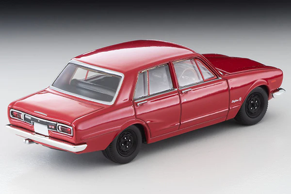 TOMYTEC Tomica Limited Vintage 1/64 Nissan Skyline 2000GT-R (Red) 1969 LV-176c - Image 5