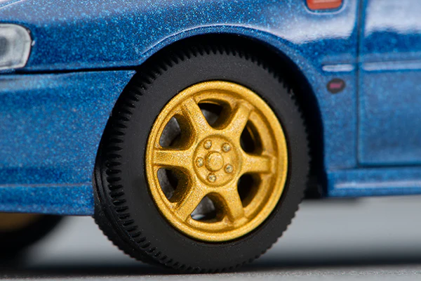 TOMYTEC Tomica Limited Vintage Neo 1/64 Subaru Impreza Pure Sports Wagon WRX STi Ver.VI Limited (Blue) 1999 LV-N274a - Image 3