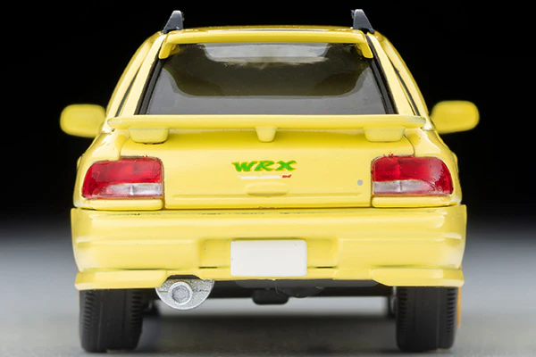 TOMYTEC Tomica Limited Vintage Neo 1/64 Subaru Impreza Pure Sports Wagon WRX STi Ver.VI Limited (Yellow) 1999 LV-N274b - Image 2
