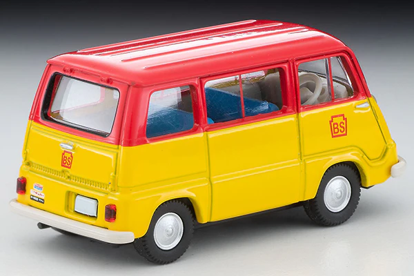 TOMYTEC Tomica Limited Vintage 1/64 Subaru Sambar Light Van (Bridgestone) LV-27c - Image 2