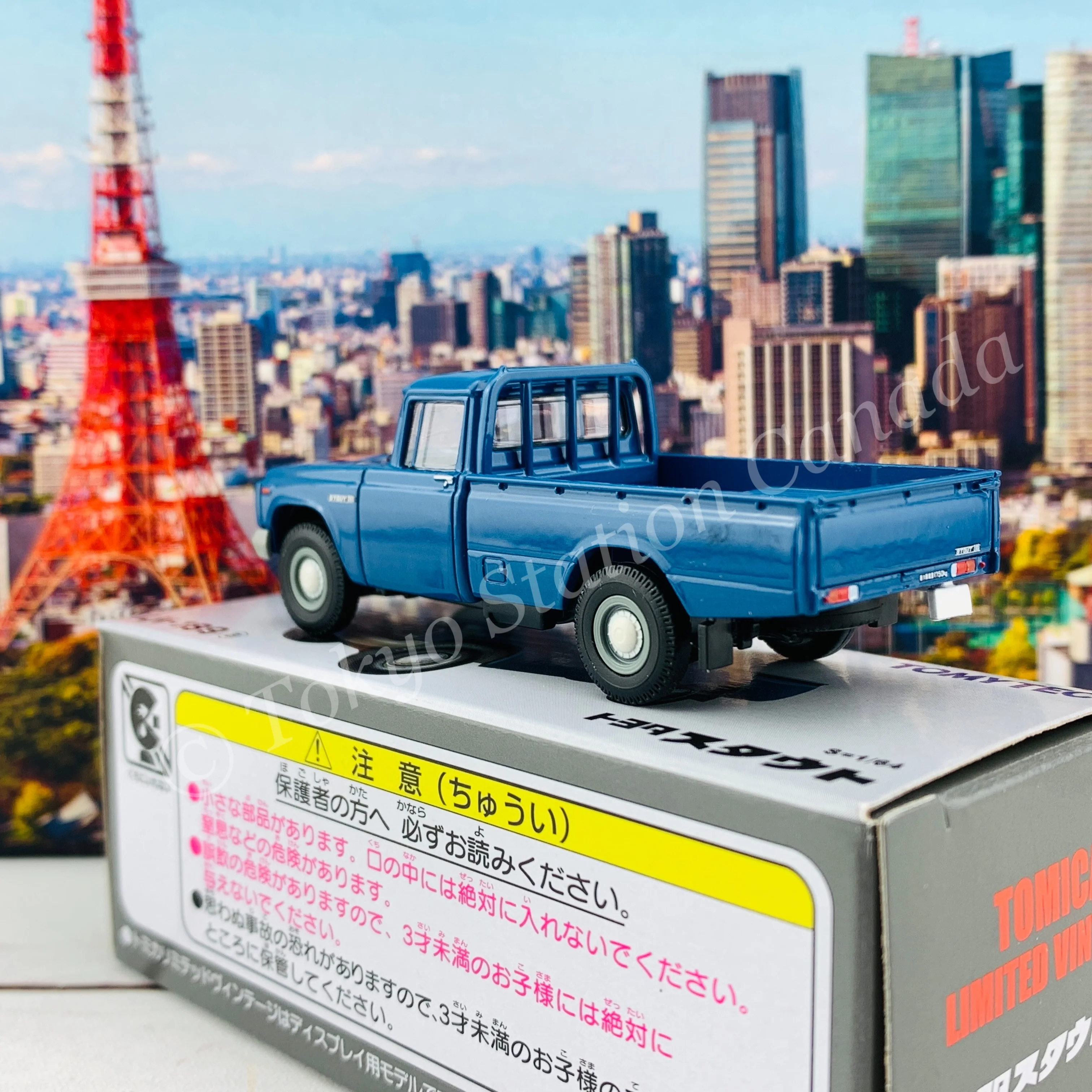 Tomytec Tomica Limited Vintage 1/64 Toyota Stout Blue LV-189a - Image 5
