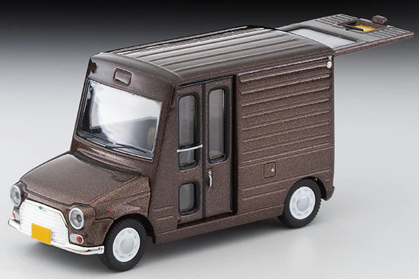 TOMYTEC Tomica Limited Vintage Neo 1/64 Daihatsu Mira walk-through Van custom specification Brown LV-N283a - Image 4