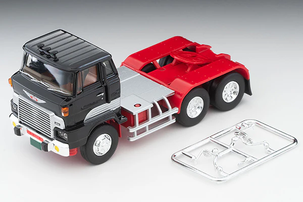 TOMYTEC Tomica Limited Vintage Neo 1/64 Hino HH341 Tractor Head (Black) LV-N166b - Image 2