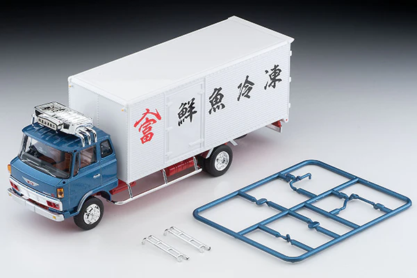 TOMYTEC Tomica Limited Vintage Neo 1/64 Hino Ranger KL545 Panel Van (Blue) LV-N243c - Image 2