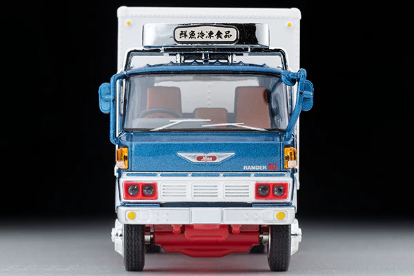 TOMYTEC Tomica Limited Vintage Neo 1/64 Hino Ranger KL545 Panel Van (Blue) LV-N243c - Image 4