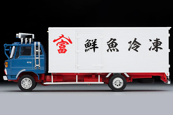 TOMYTEC Tomica Limited Vintage Neo 1/64 Hino Ranger KL545 Panel Van (Blue) LV-N243c - Image 5