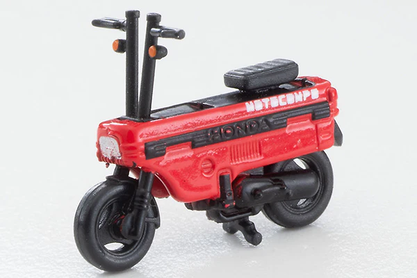 TOMYTEC Tomica Limited Vintage Neo 1/64 Honda City R Red with MOTOCOMPOwith rider figure 1981 LV-N272a - Image 3